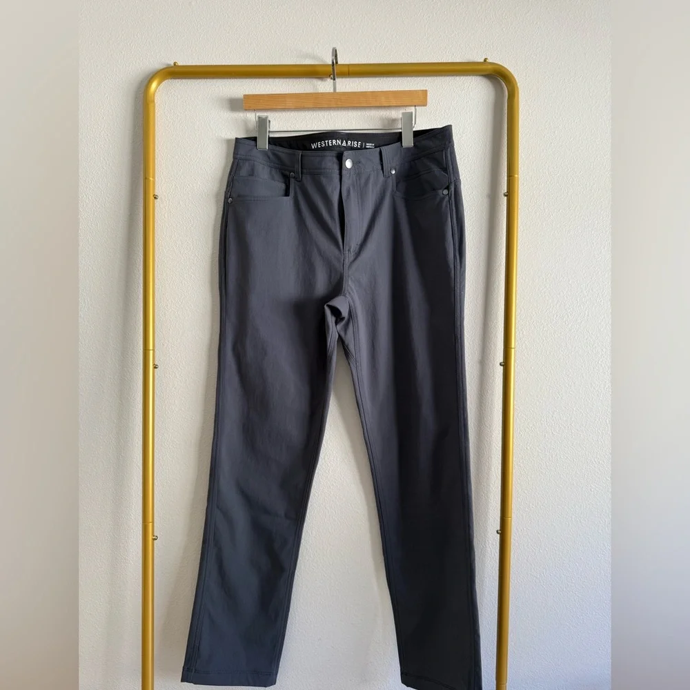 Western Rise Pant Classic fit in blue‎ grey Men's Sz 34